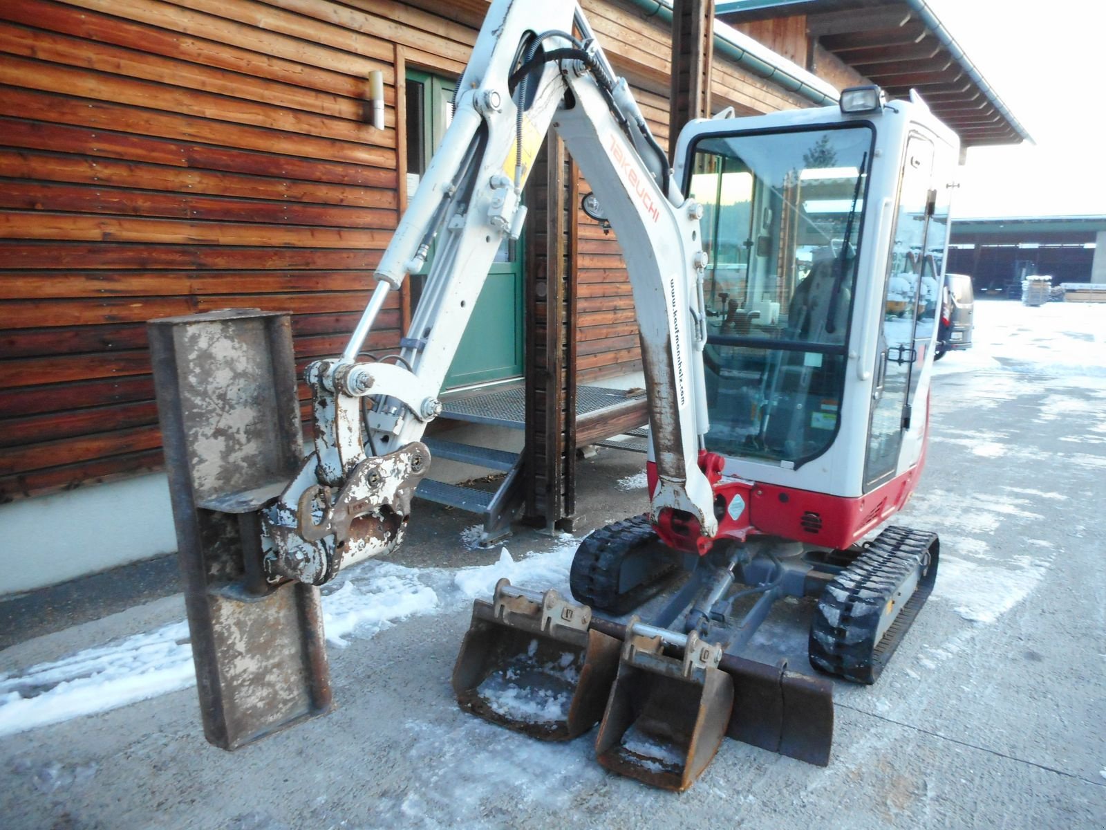 Minibagger от тип Takeuchi TB 216 ( 1.865kg ) POWERTILT + 3 Löffel, Gebrauchtmaschine в St. Nikolai ob Draßling (Снимка 12)