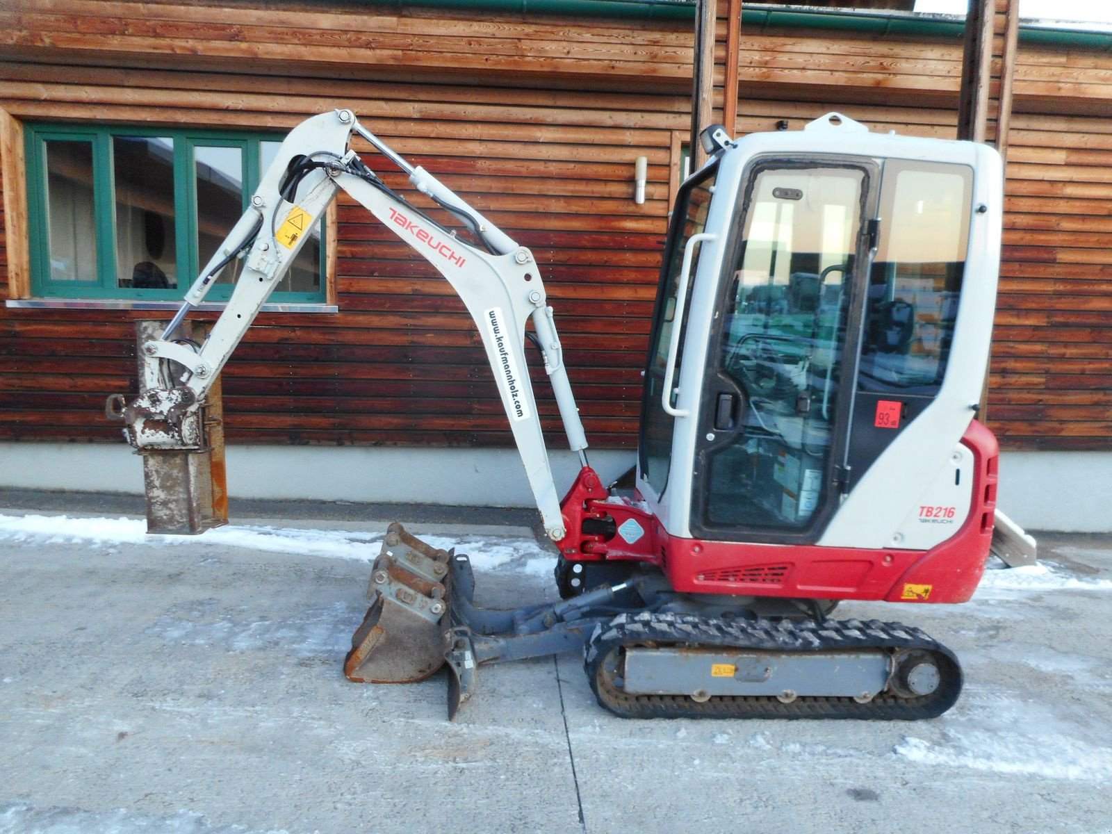 Minibagger от тип Takeuchi TB 216 ( 1.865kg ) POWERTILT + 3 Löffel, Gebrauchtmaschine в St. Nikolai ob Draßling (Снимка 11)