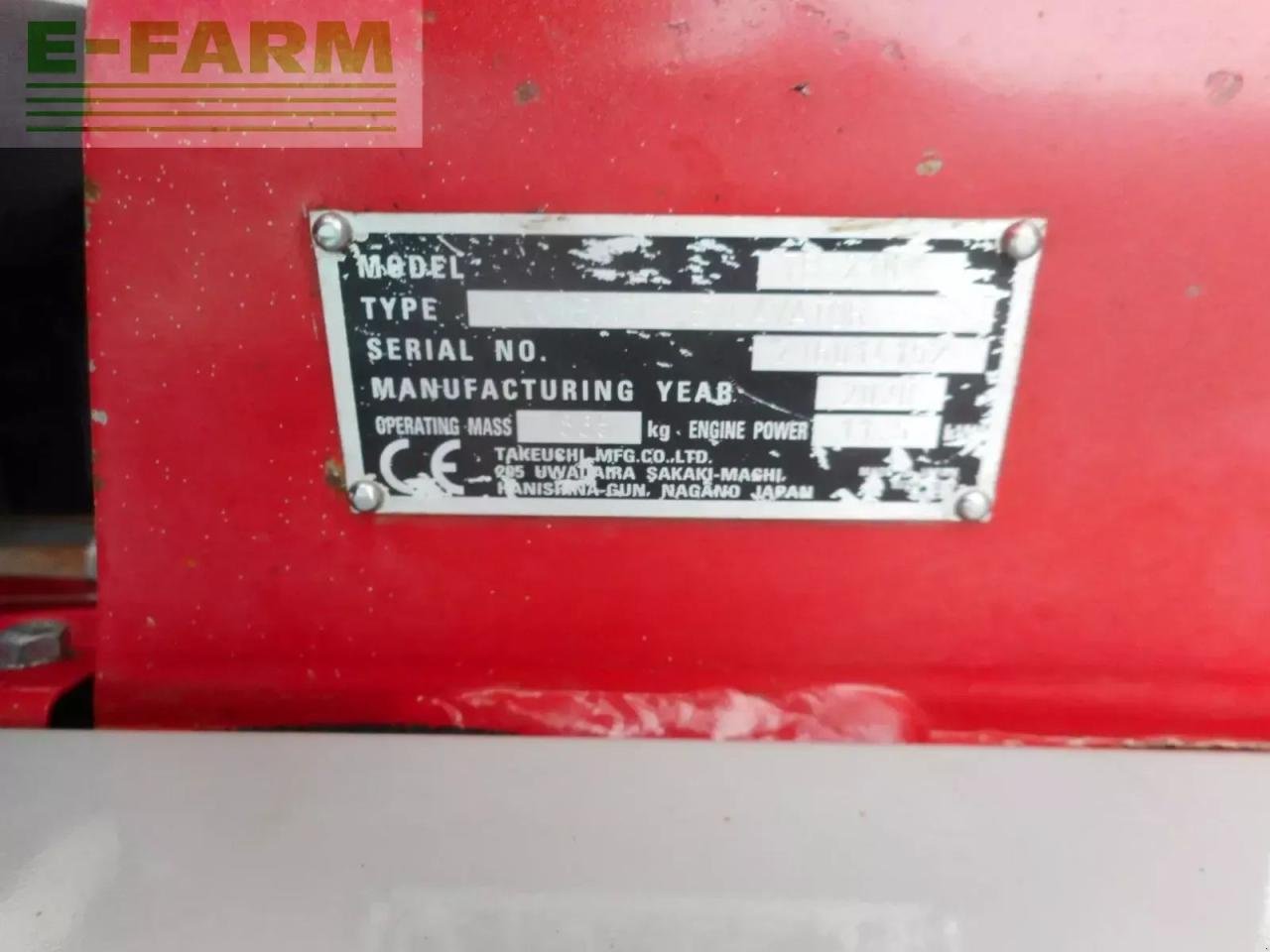 Minibagger typu Takeuchi tb 216 ( 1.865kg ) powertilt + hydr. schnellwech, Gebrauchtmaschine v ST. NIKOLAI/DR. (Obrázek 7)