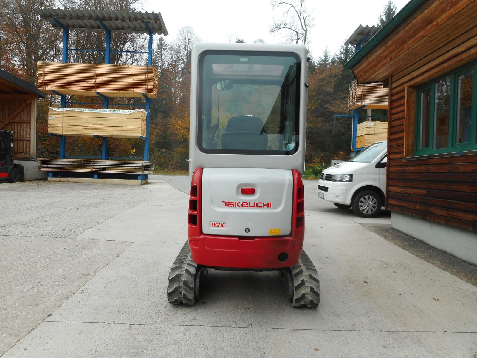 Minibagger of the type Takeuchi TB 216 ( 1.865kg ) POWERTILT + hydr. Schnellwech, Gebrauchtmaschine in St. Nikolai ob Draßling (Picture 3)