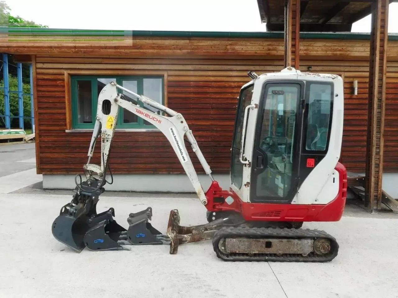 Minibagger typu Takeuchi tb 216 ( 1.865kg ) schnellwechsler neu! löffel, Gebrauchtmaschine v ST. NIKOLAI/DR. (Obrázek 1)