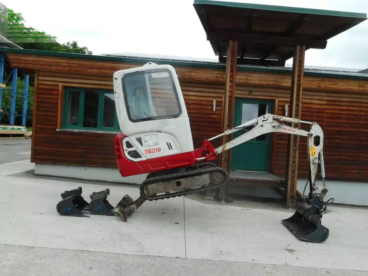 Minibagger typu Takeuchi tb 216 ( 1.865kg ) schnellwechsler neu! löffel, Gebrauchtmaschine v ST. NIKOLAI/DR. (Obrázek 6)