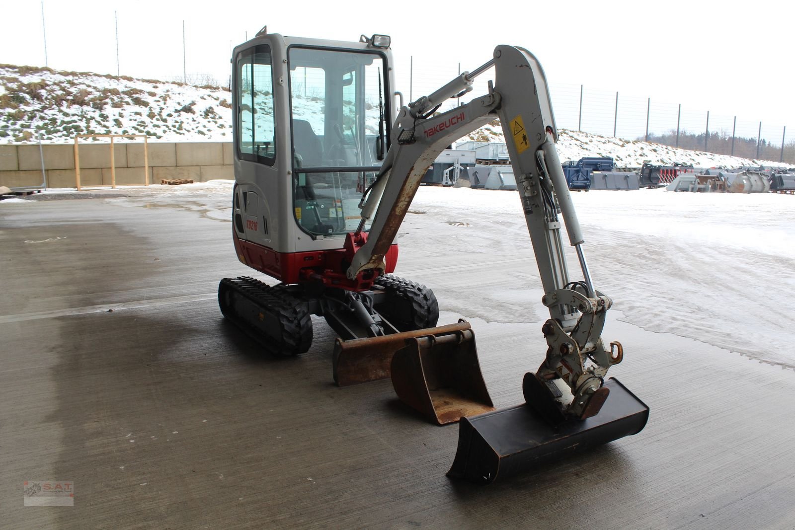 Minibagger a típus Takeuchi TB 216 - Minibagger - Powertilt - 2020, Gebrauchtmaschine ekkor: Eberschwang (Kép 14)