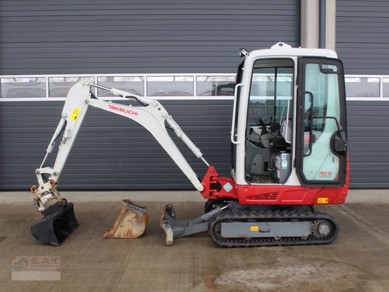 Minibagger a típus Takeuchi TB 216 - Minibagger - Powertilt - 2020, Gebrauchtmaschine ekkor: Eberschwang (Kép 1)