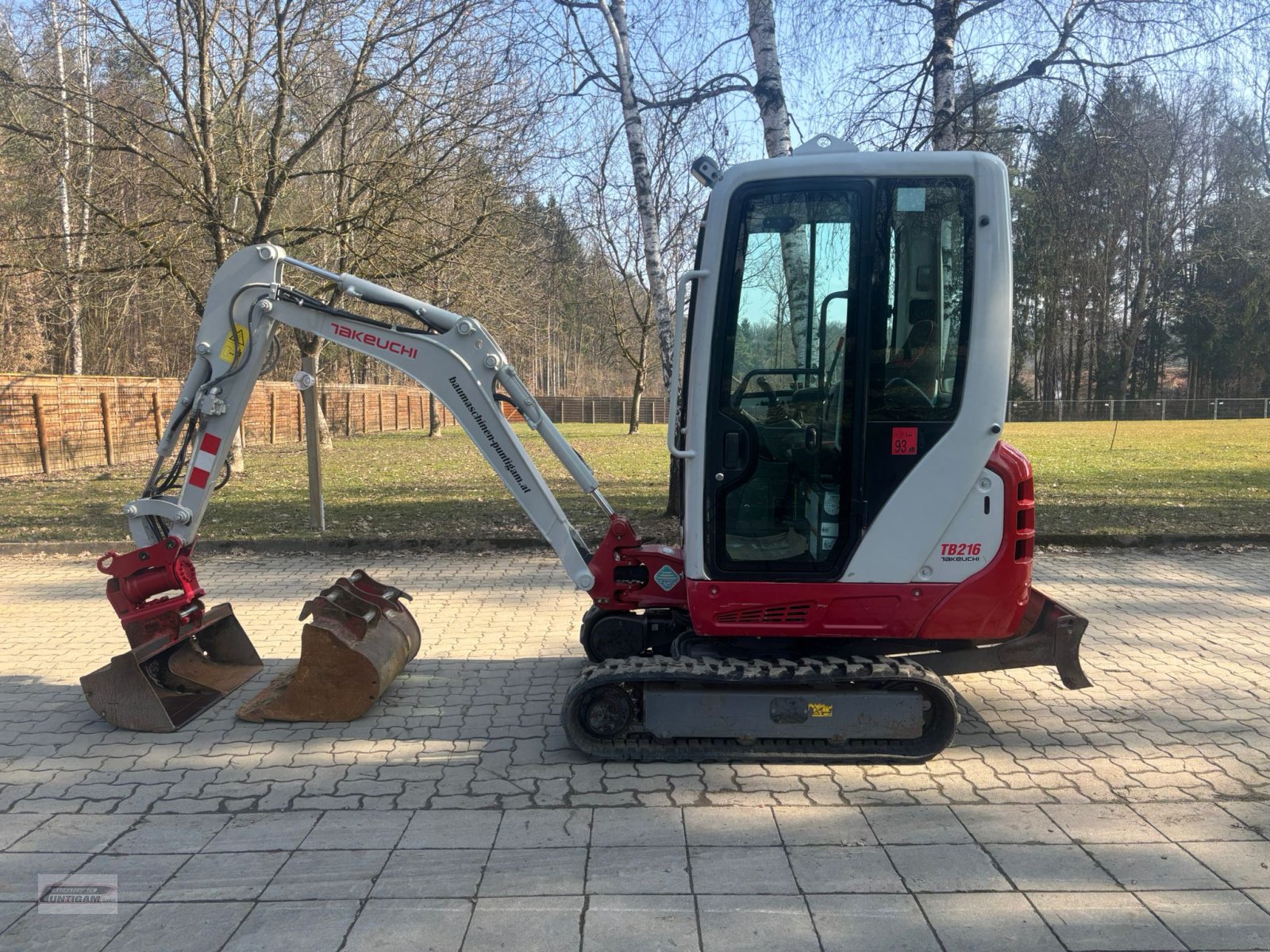 Minibagger des Typs Takeuchi TB 216, Gebrauchtmaschine in Deutsch - Goritz (Bild 1)