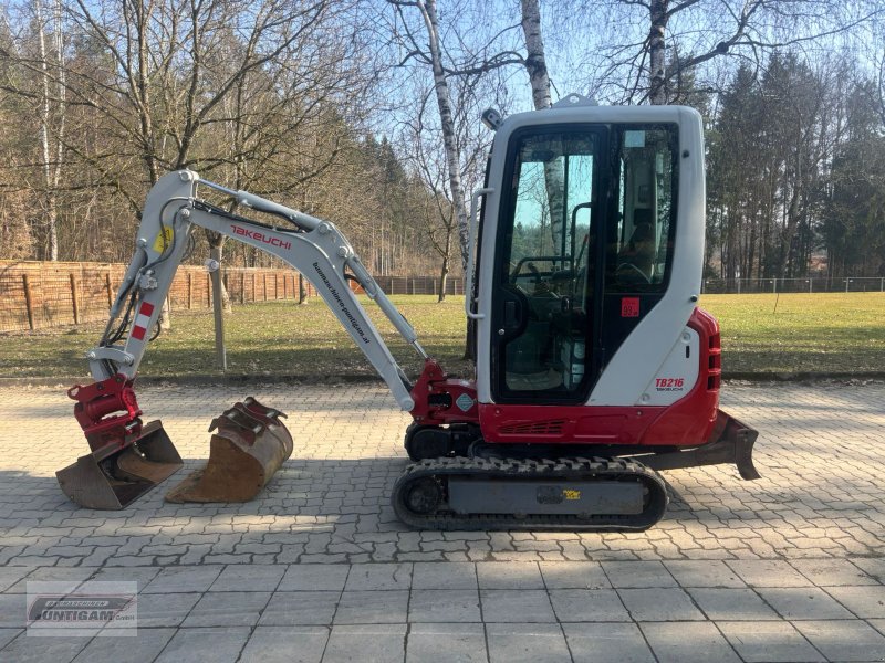 Minibagger des Typs Takeuchi TB 216, Gebrauchtmaschine in Deutsch - Goritz