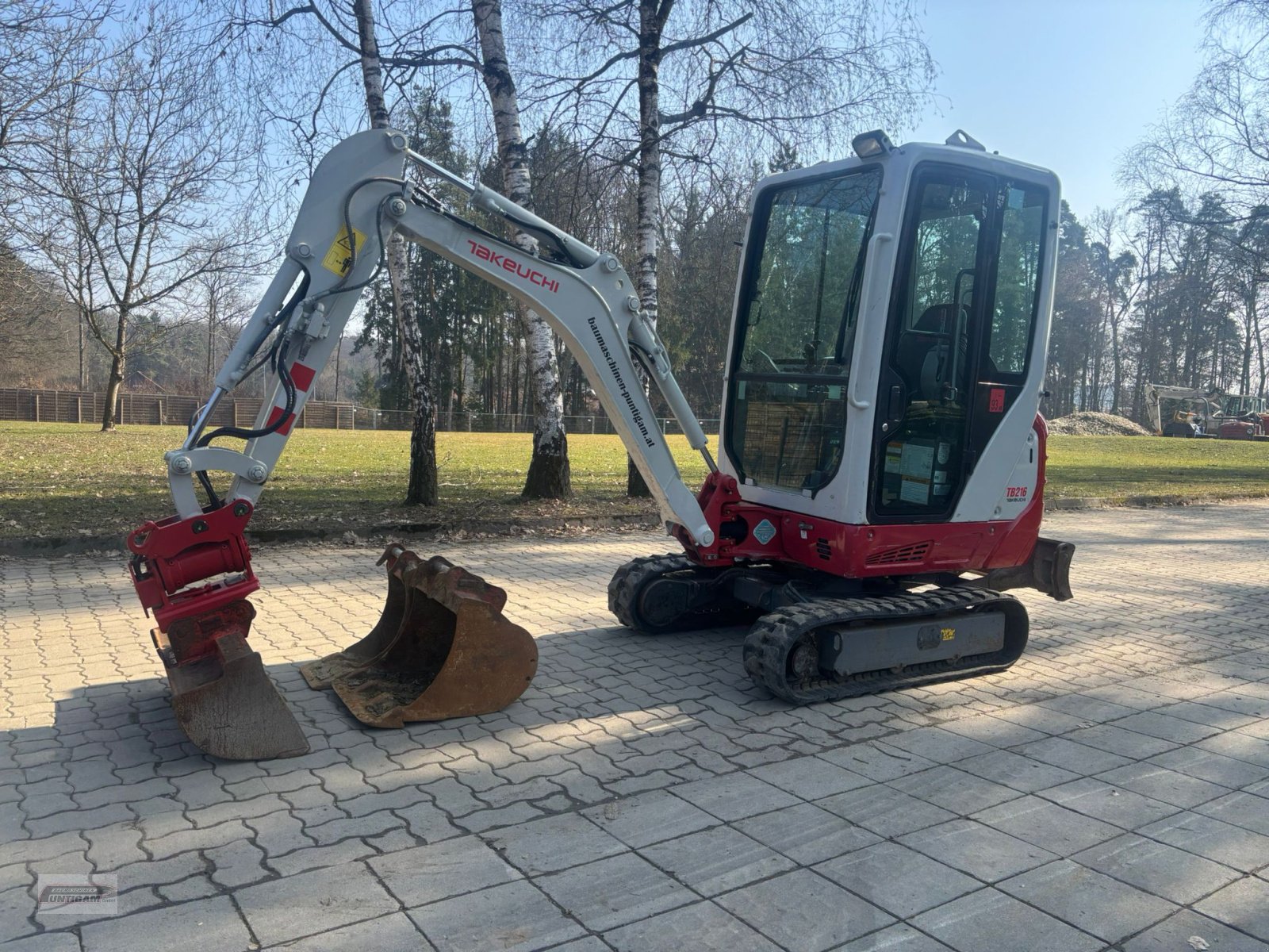 Minibagger des Typs Takeuchi TB 216, Gebrauchtmaschine in Deutsch - Goritz (Bild 3)