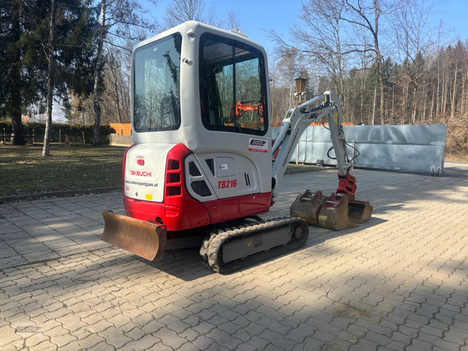 Minibagger des Typs Takeuchi TB 216, Gebrauchtmaschine in Deutsch - Goritz (Bild 8)