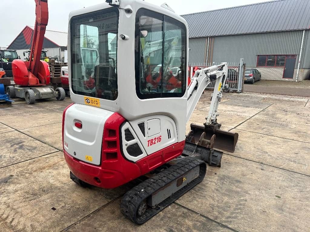 Minibagger a típus Takeuchi TB 216, Gebrauchtmaschine ekkor: Kockengen (Kép 9)