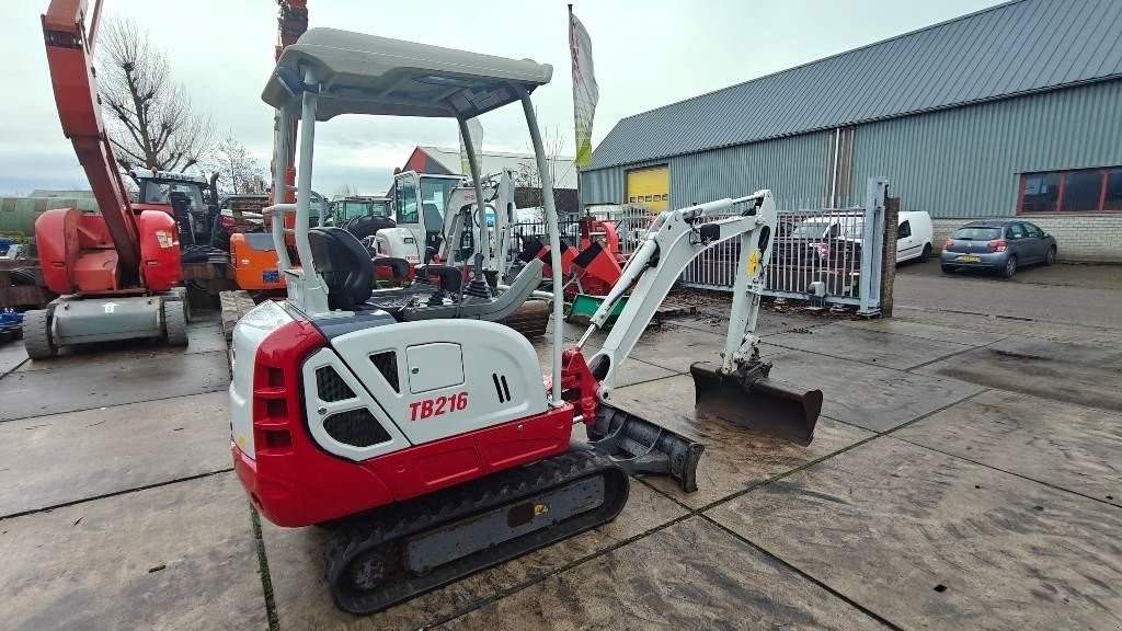 Minibagger van het type Takeuchi TB 216, Gebrauchtmaschine in Kockengen (Foto 8)