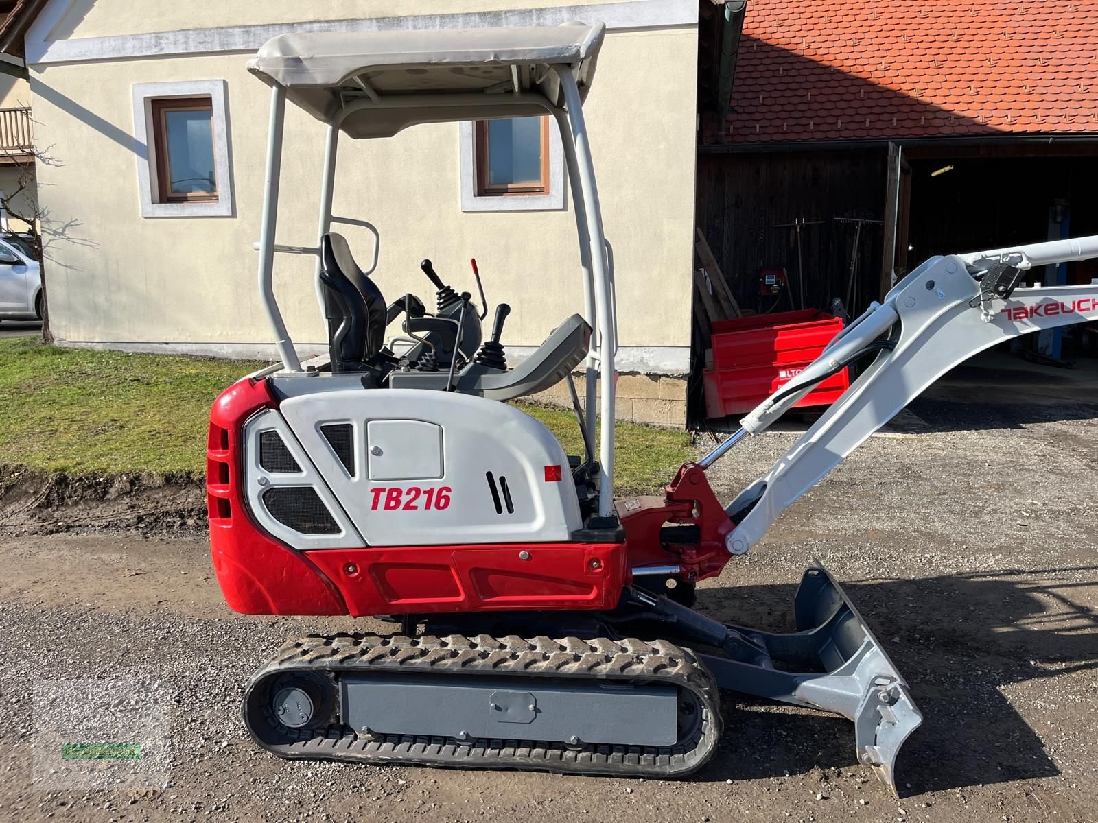 Minibagger του τύπου Takeuchi TB 216, Gebrauchtmaschine σε Voitsberg (Φωτογραφία 2)