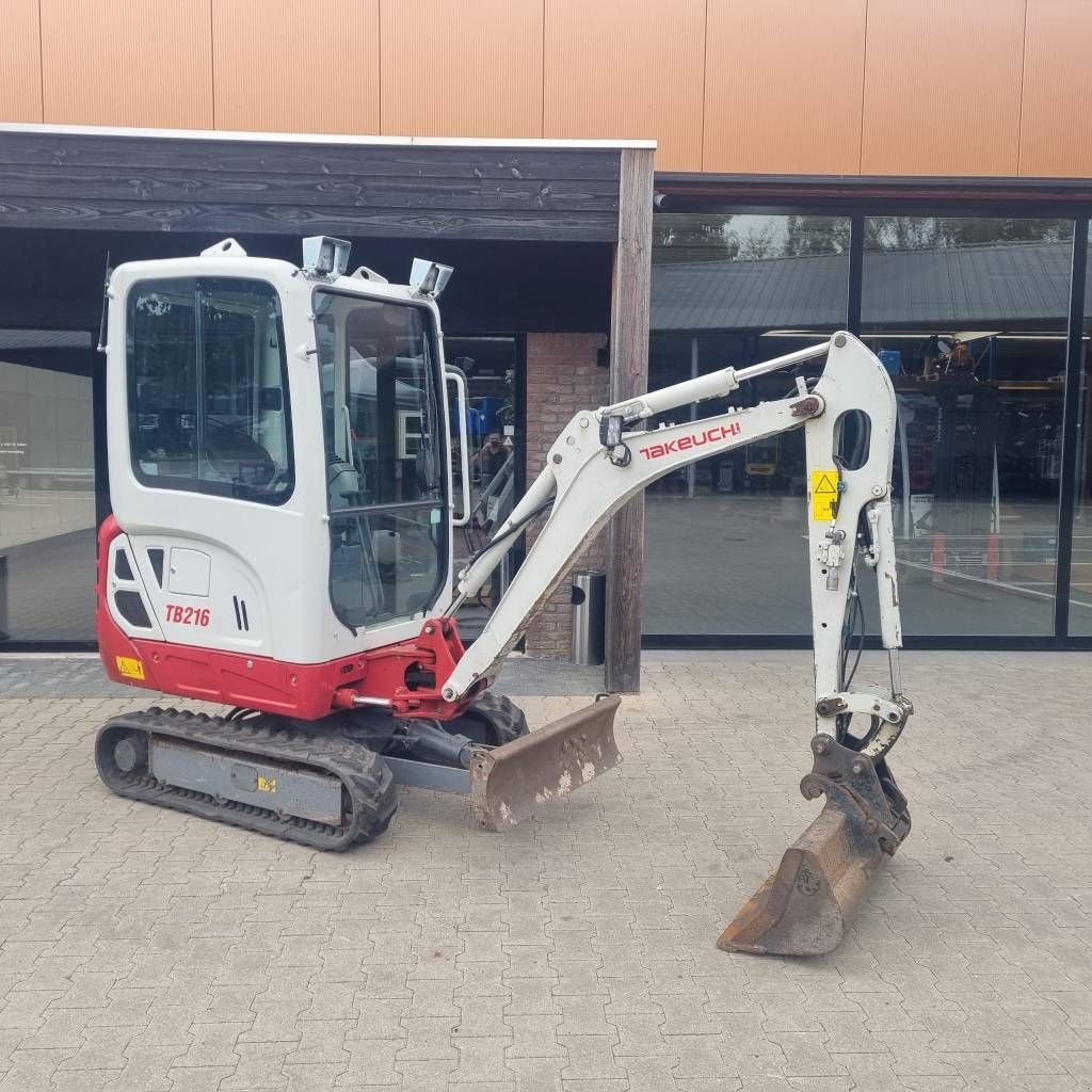Minibagger tipa Takeuchi TB 216, Gebrauchtmaschine u Doetinchem (Slika 8)