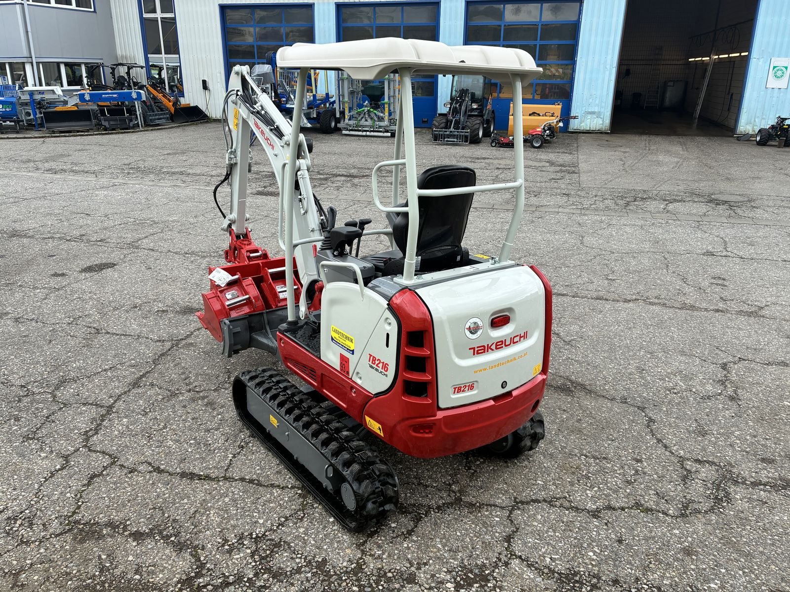 Minibagger typu Takeuchi TB 216, Gebrauchtmaschine v Villach (Obrázek 7)