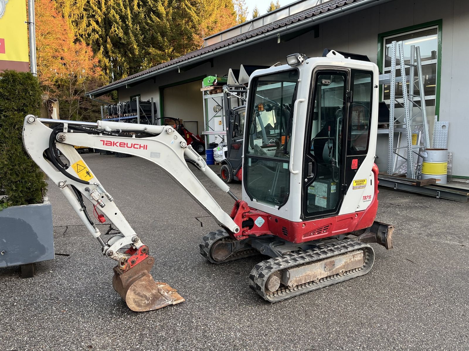 Minibagger des Typs Takeuchi TB 216, Gebrauchtmaschine in Bad Leonfelden (Bild 14)