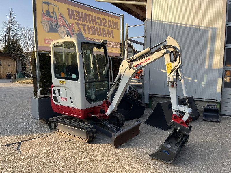 Minibagger tip Takeuchi TB 216, Gebrauchtmaschine in Bad Leonfelden