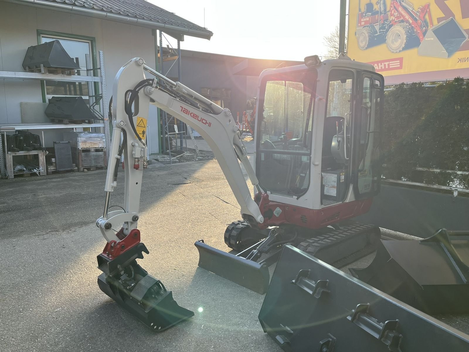 Minibagger des Typs Takeuchi TB 216, Gebrauchtmaschine in Bad Leonfelden (Bild 7)