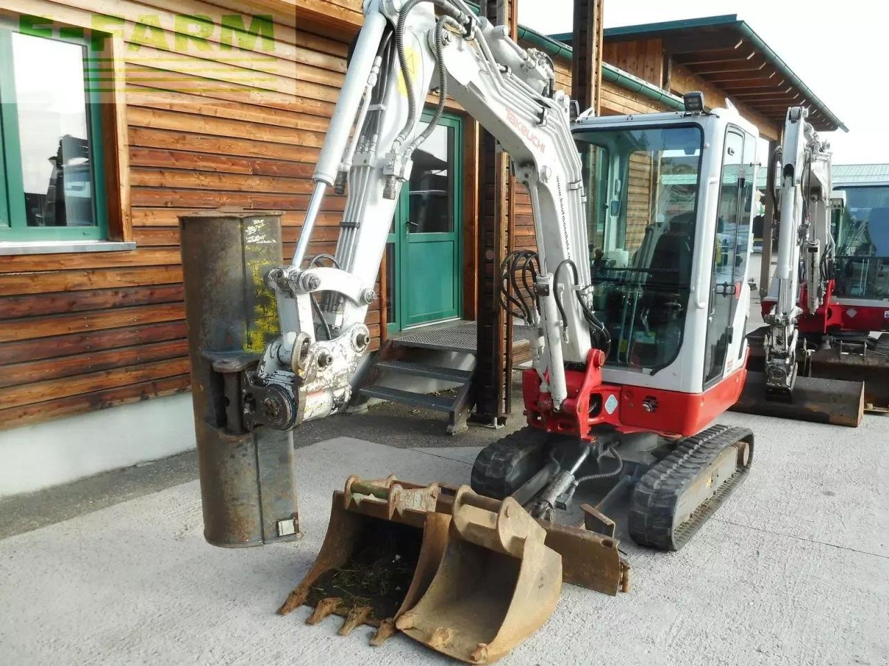 Minibagger a típus Takeuchi tb 225 mit powertilt + 3 löffel ( 2.400 kg ), Gebrauchtmaschine ekkor: ST. NIKOLAI/DR. (Kép 11)