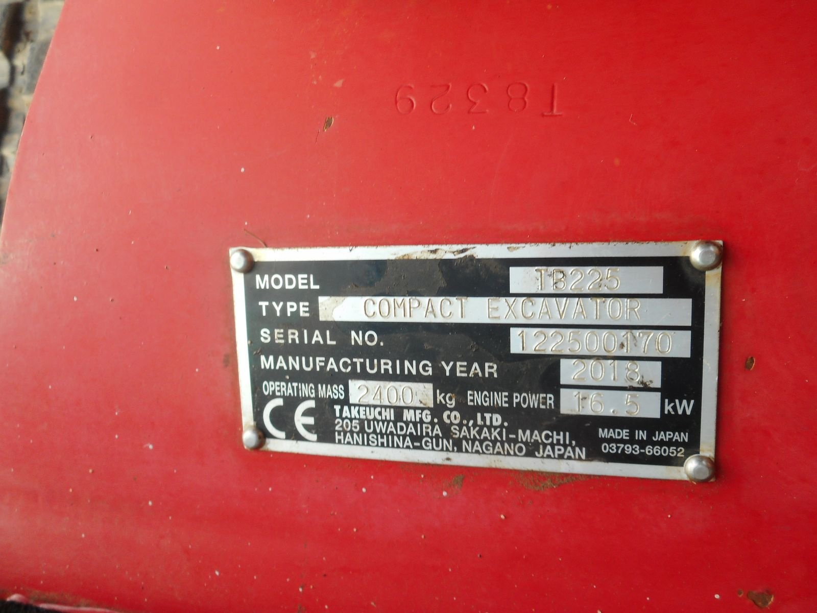 Minibagger typu Takeuchi TB 225 mit POWERTILT + 3 Löffel ( 2.400 kg ), Gebrauchtmaschine v St. Nikolai ob Draßling (Obrázek 5)