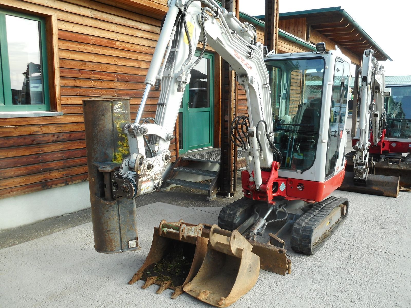 Minibagger typu Takeuchi TB 225 mit POWERTILT + 3 Löffel ( 2.400 kg ), Gebrauchtmaschine v St. Nikolai ob Draßling (Obrázek 11)
