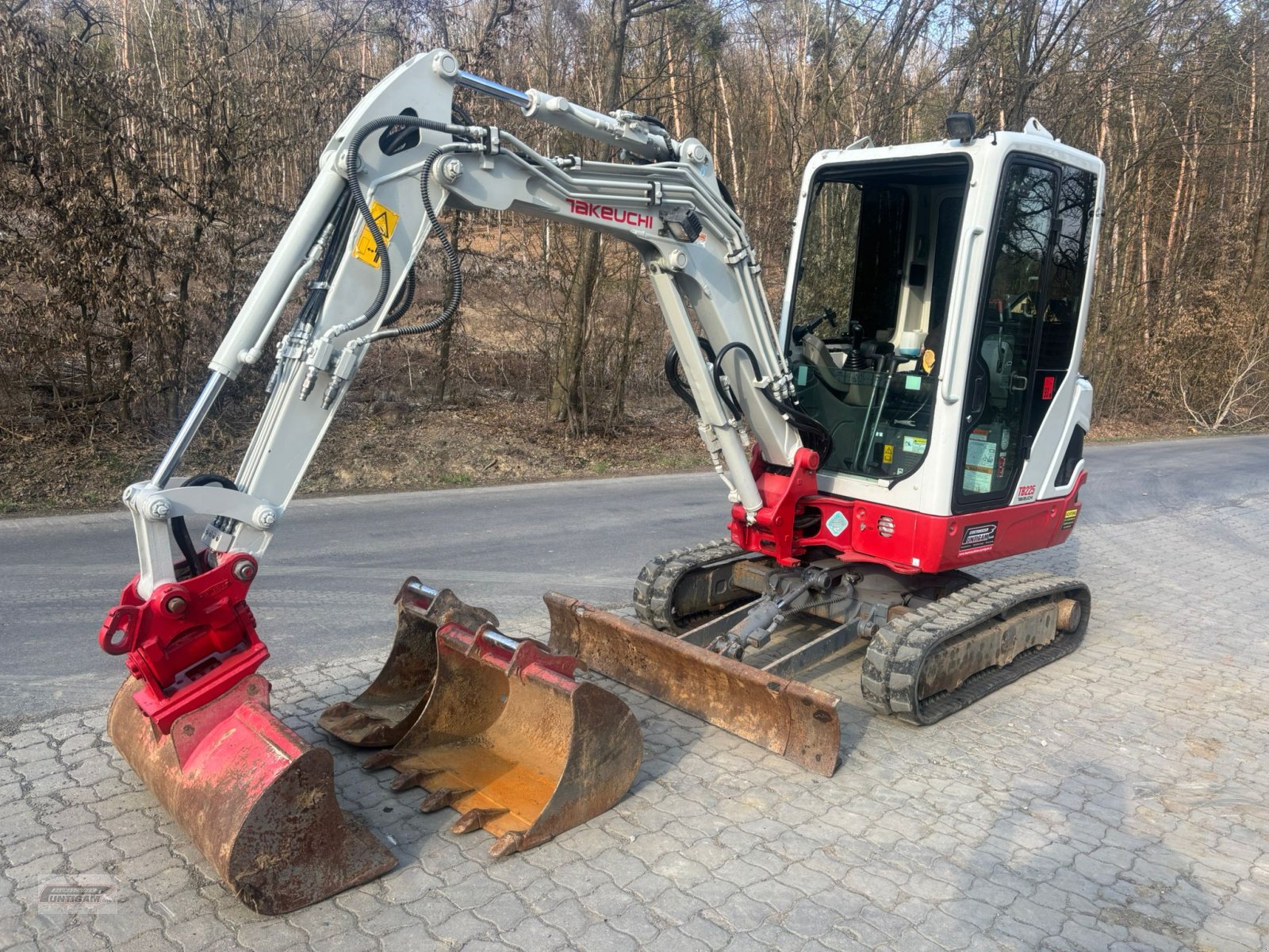 Minibagger typu Takeuchi TB 225, Gebrauchtmaschine v Deutsch - Goritz (Obrázek 3)