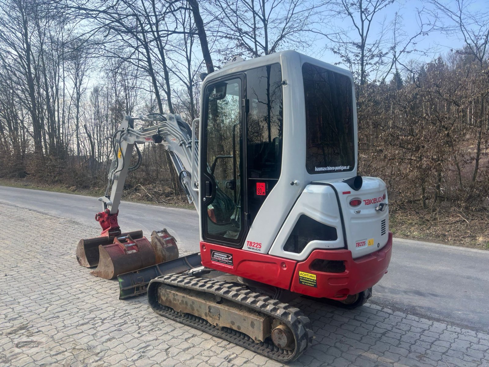 Minibagger typu Takeuchi TB 225, Gebrauchtmaschine v Deutsch - Goritz (Obrázek 5)