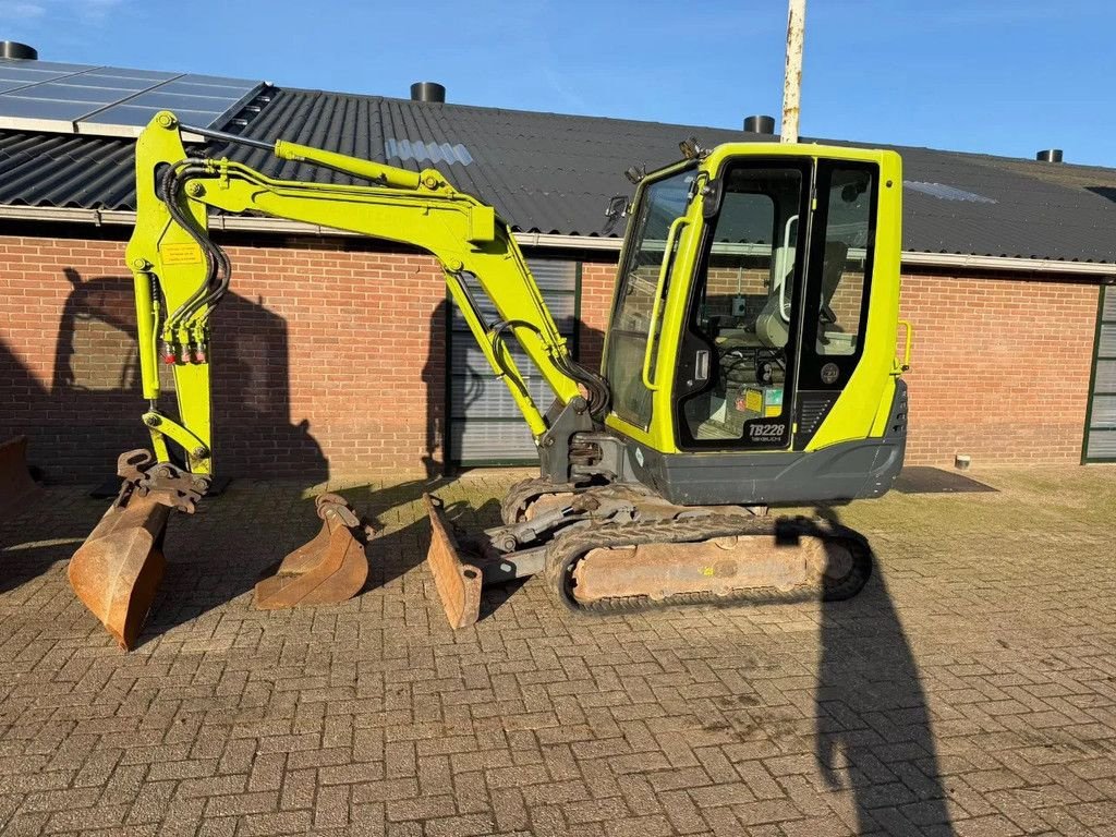 Minibagger Türe ait Takeuchi TB 228 Graafmachine Minigraver, Gebrauchtmaschine içinde Lunteren (resim 1)