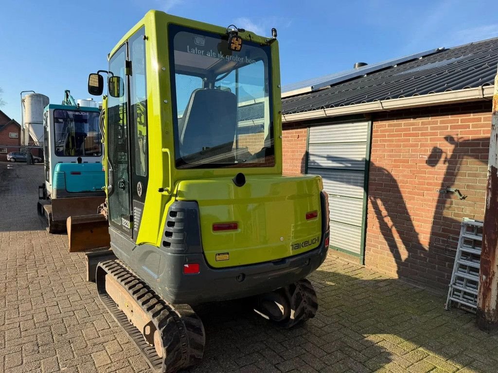 Minibagger Türe ait Takeuchi TB 228 Graafmachine Minigraver, Gebrauchtmaschine içinde Lunteren (resim 3)