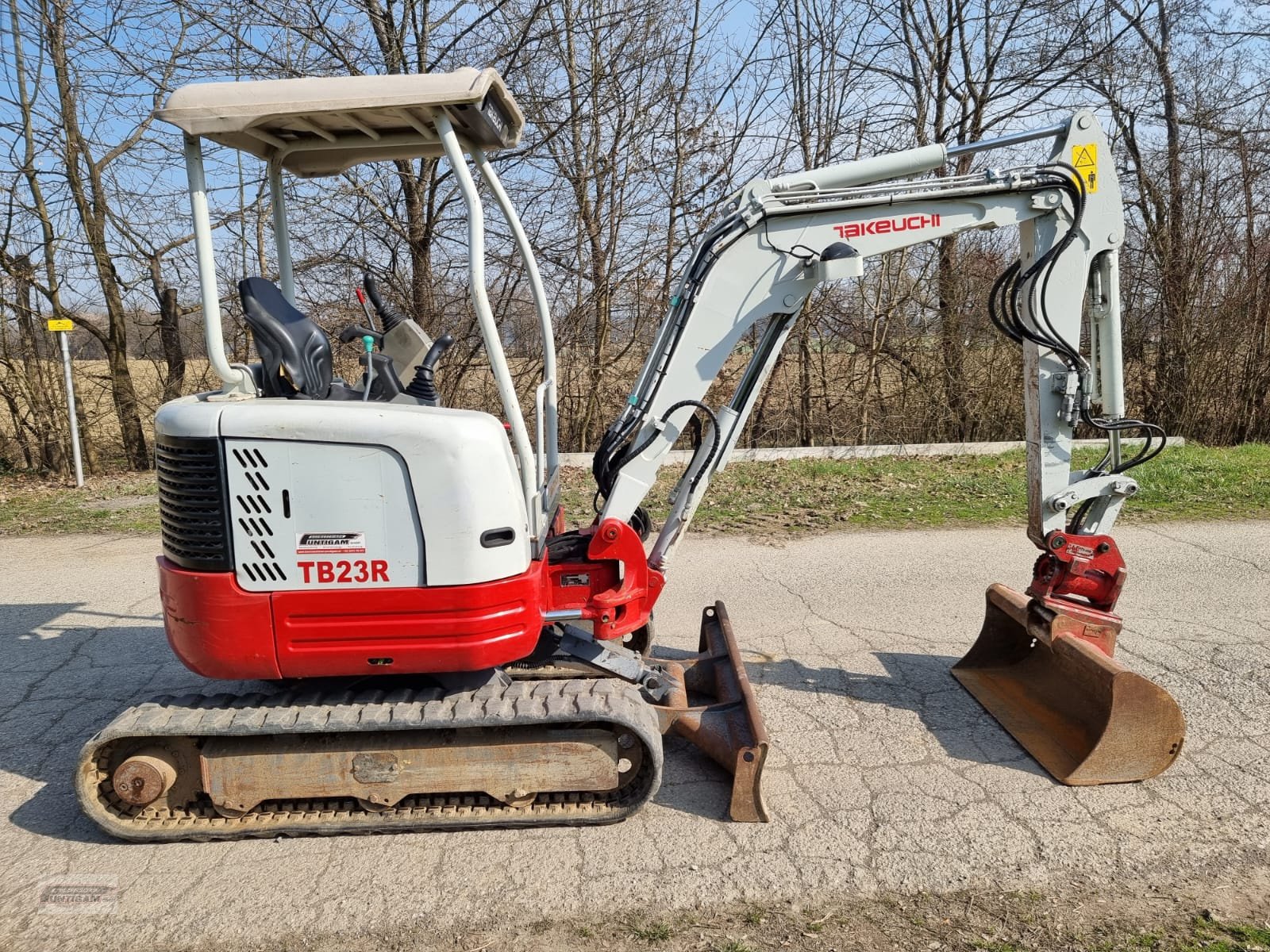 Minibagger typu Takeuchi TB 23 R, Gebrauchtmaschine v Deutsch - Goritz (Obrázek 2)