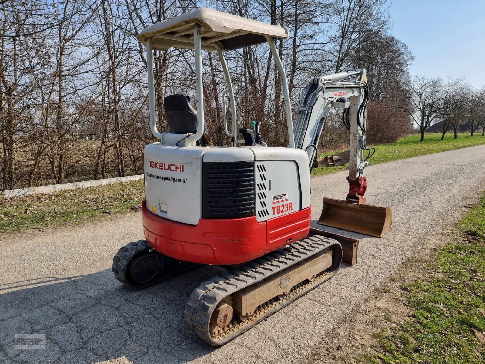 Minibagger typu Takeuchi TB 23 R, Gebrauchtmaschine v Deutsch - Goritz (Obrázek 8)