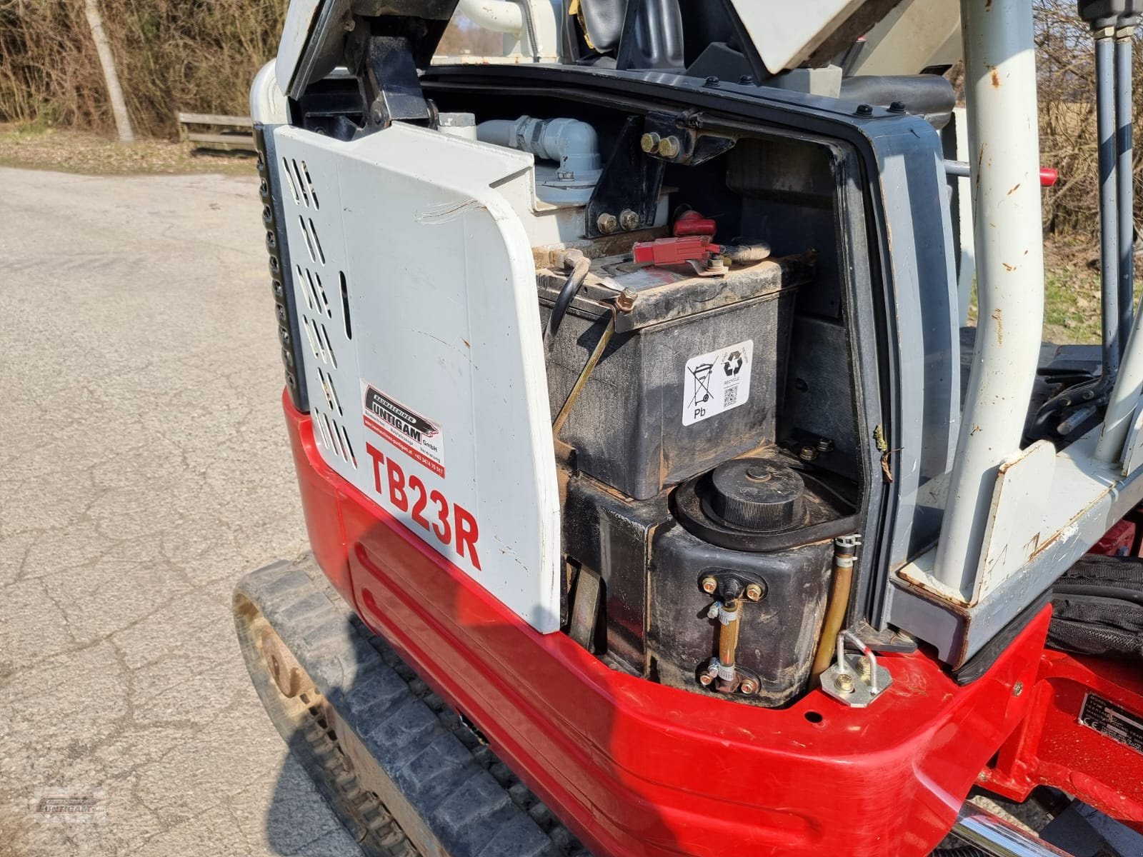 Minibagger typu Takeuchi TB 23 R, Gebrauchtmaschine v Deutsch - Goritz (Obrázek 12)