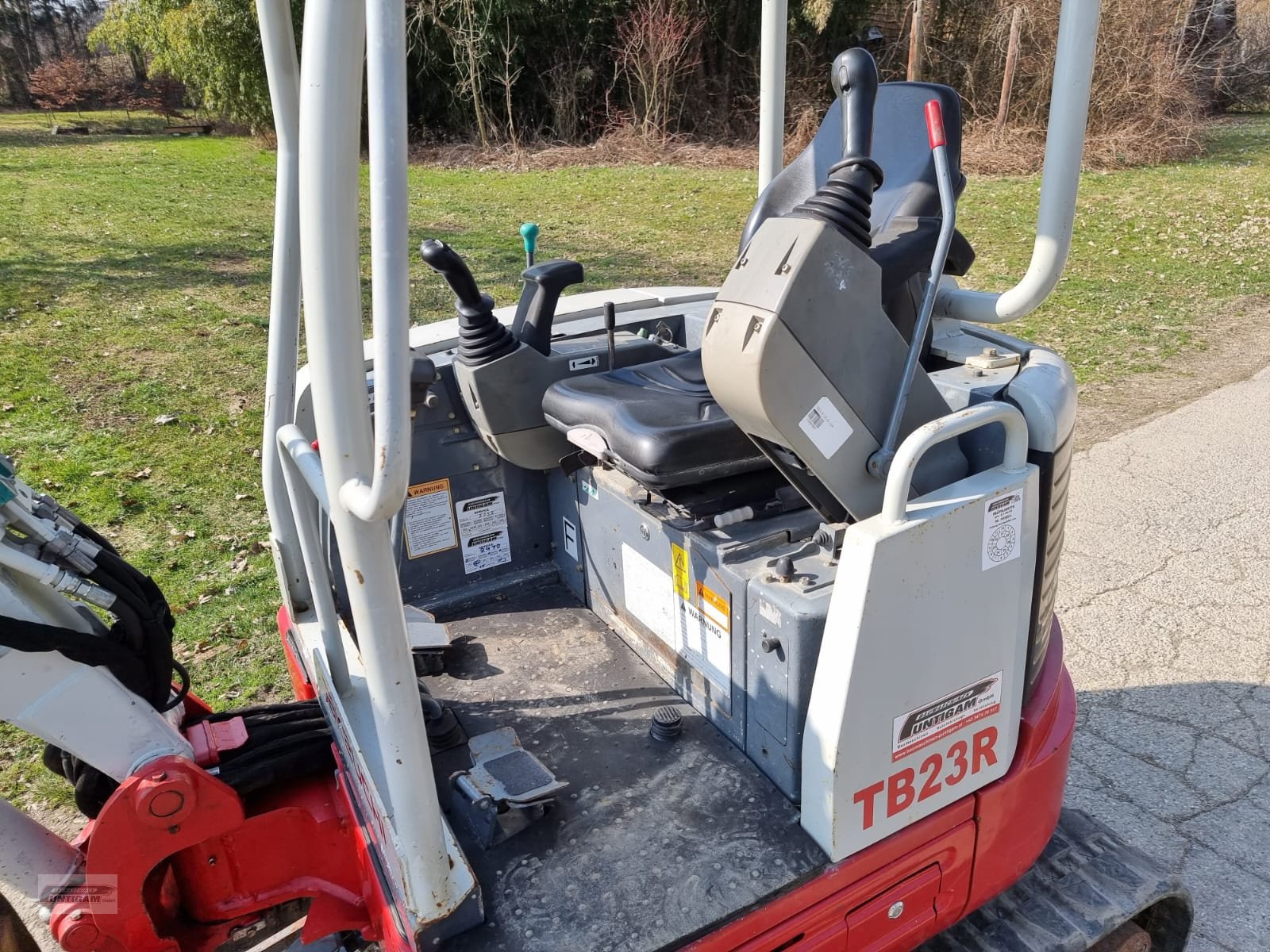 Minibagger typu Takeuchi TB 23 R, Gebrauchtmaschine v Deutsch - Goritz (Obrázek 16)