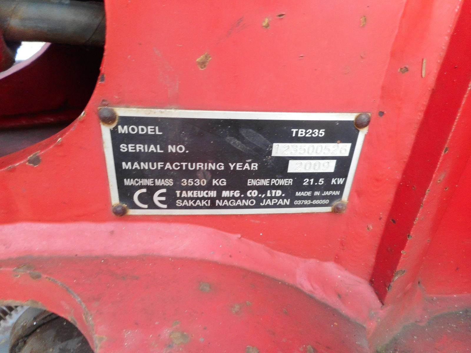 Minibagger типа Takeuchi TB 235 ( 3.530kg ) hydr. SW + 3 Löffel, Gebrauchtmaschine в St. Nikolai ob Draßling (Фотография 8)