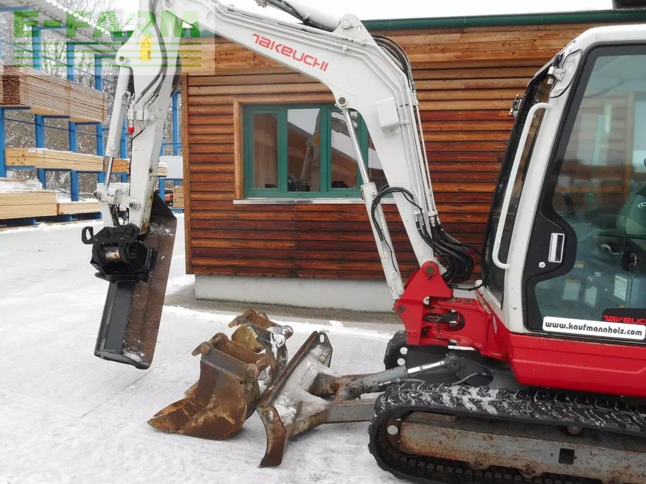 Minibagger типа Takeuchi tb 235 (3.605kg) powertilt + hydr. sw, Gebrauchtmaschine в ST. NIKOLAI/DR. (Фотография 12)