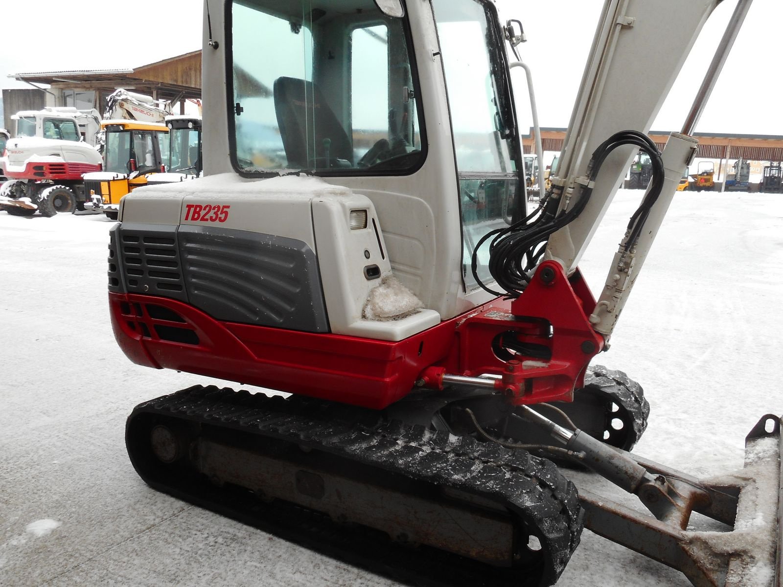 Minibagger typu Takeuchi TB 235 (3.605kg) POWERTILT + hydr. SW, Gebrauchtmaschine v St. Nikolai ob Draßling (Obrázek 17)