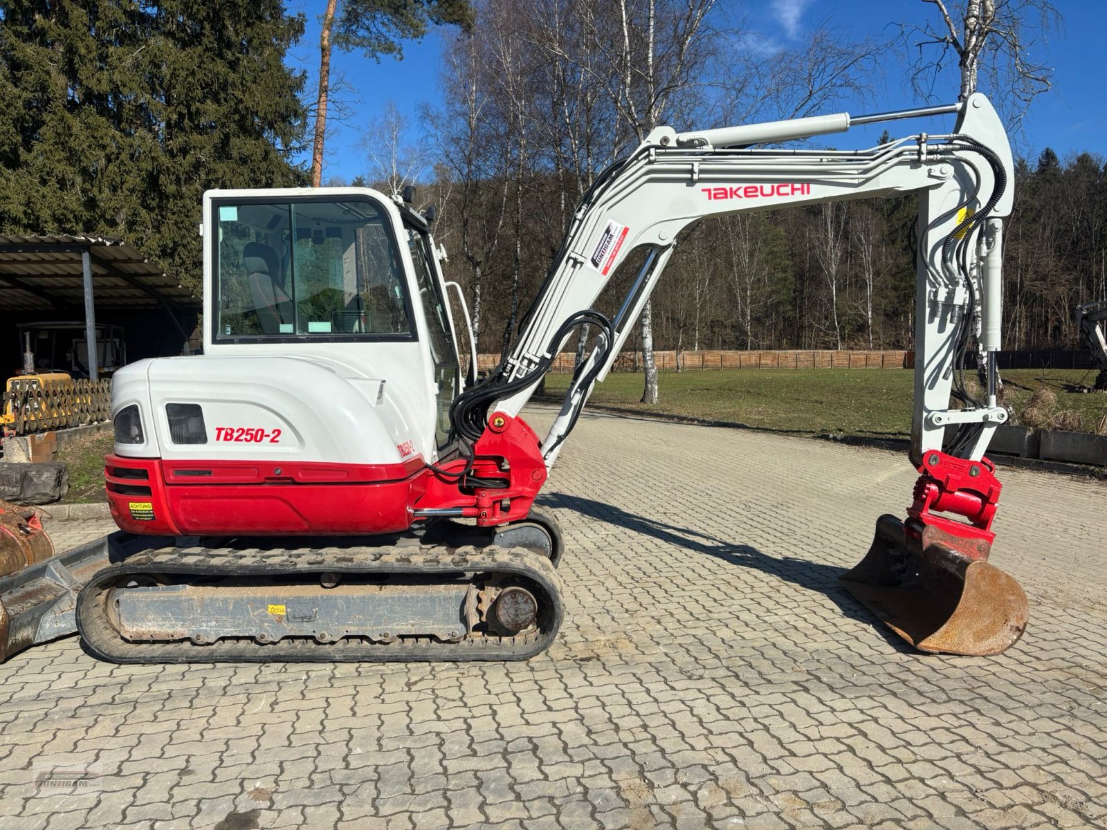 Minibagger типа Takeuchi TB 250-2, Gebrauchtmaschine в Deutsch - Goritz (Фотография 2)