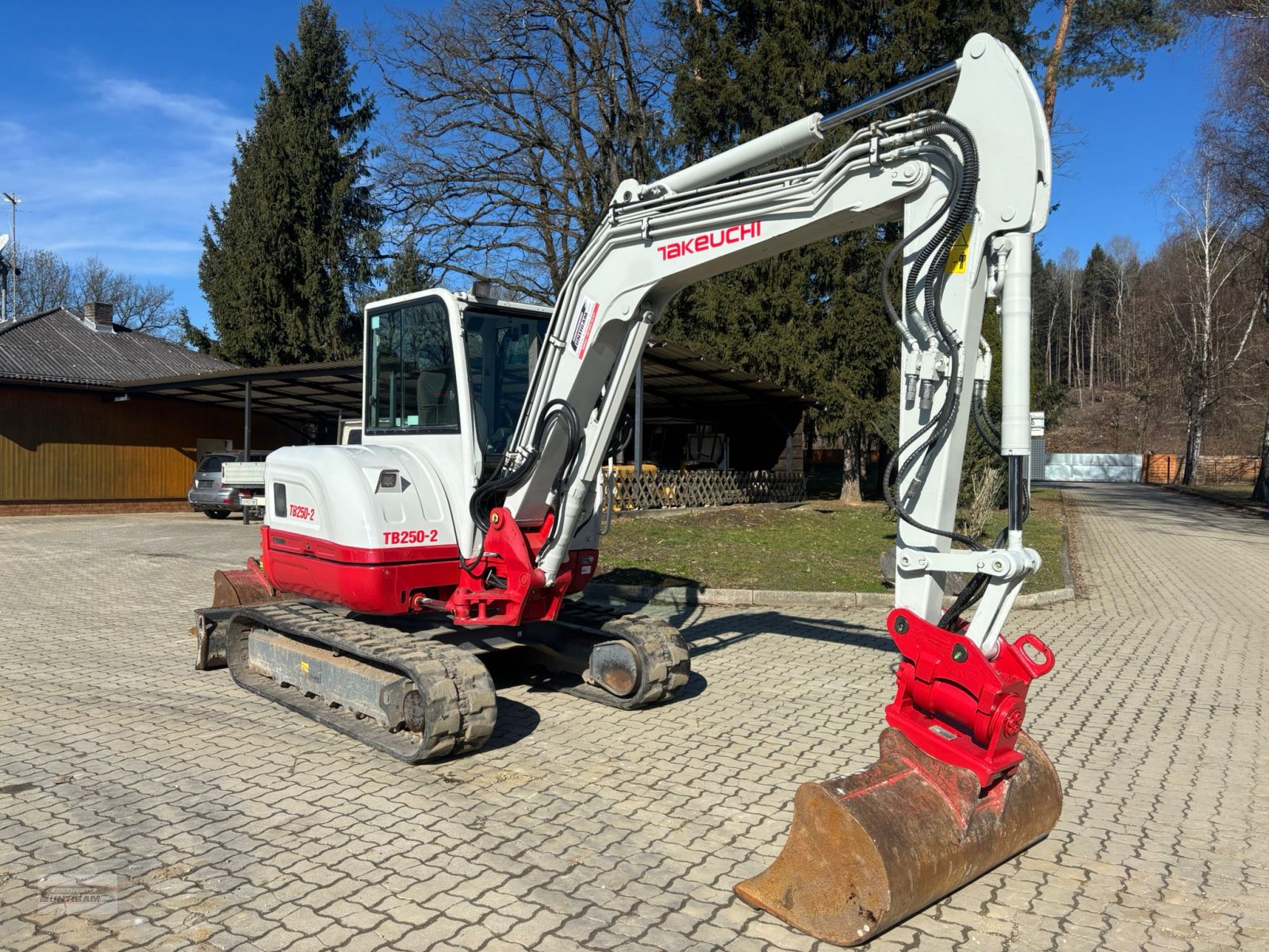 Minibagger типа Takeuchi TB 250-2, Gebrauchtmaschine в Deutsch - Goritz (Фотография 3)