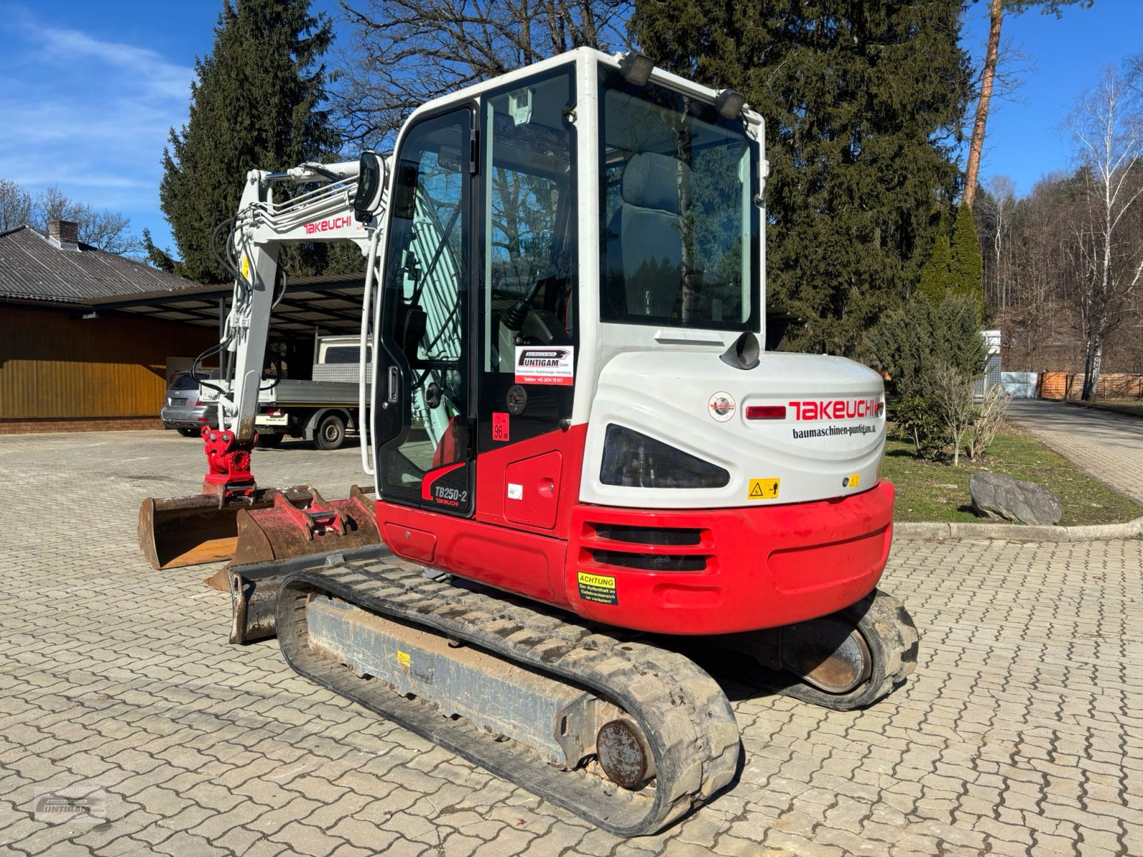 Minibagger типа Takeuchi TB 250-2, Gebrauchtmaschine в Deutsch - Goritz (Фотография 5)