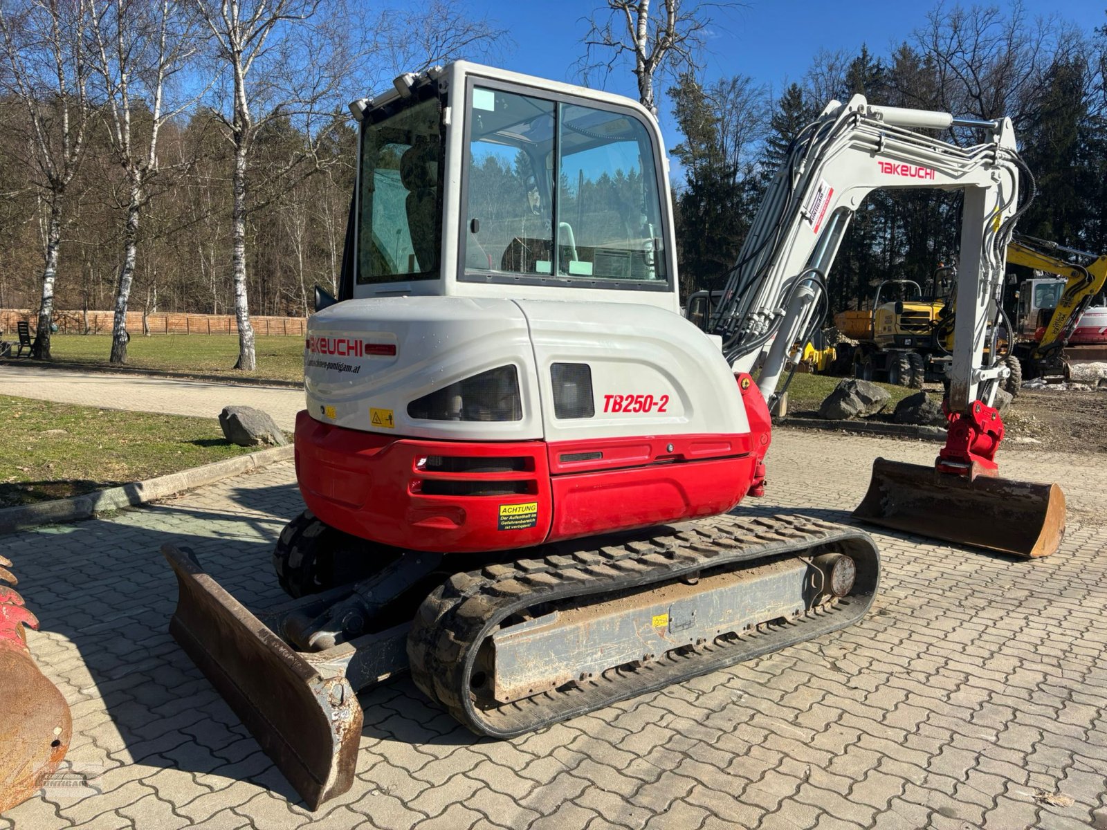 Minibagger типа Takeuchi TB 250-2, Gebrauchtmaschine в Deutsch - Goritz (Фотография 8)