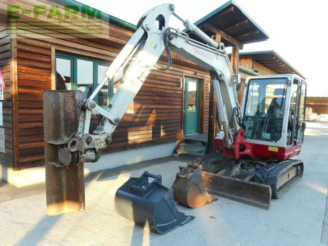 Minibagger del tipo Takeuchi tb 250 mit powertilt + hydr. sw + 3 löffel, Gebrauchtmaschine en ST. NIKOLAI/DR. (Imagen 12)