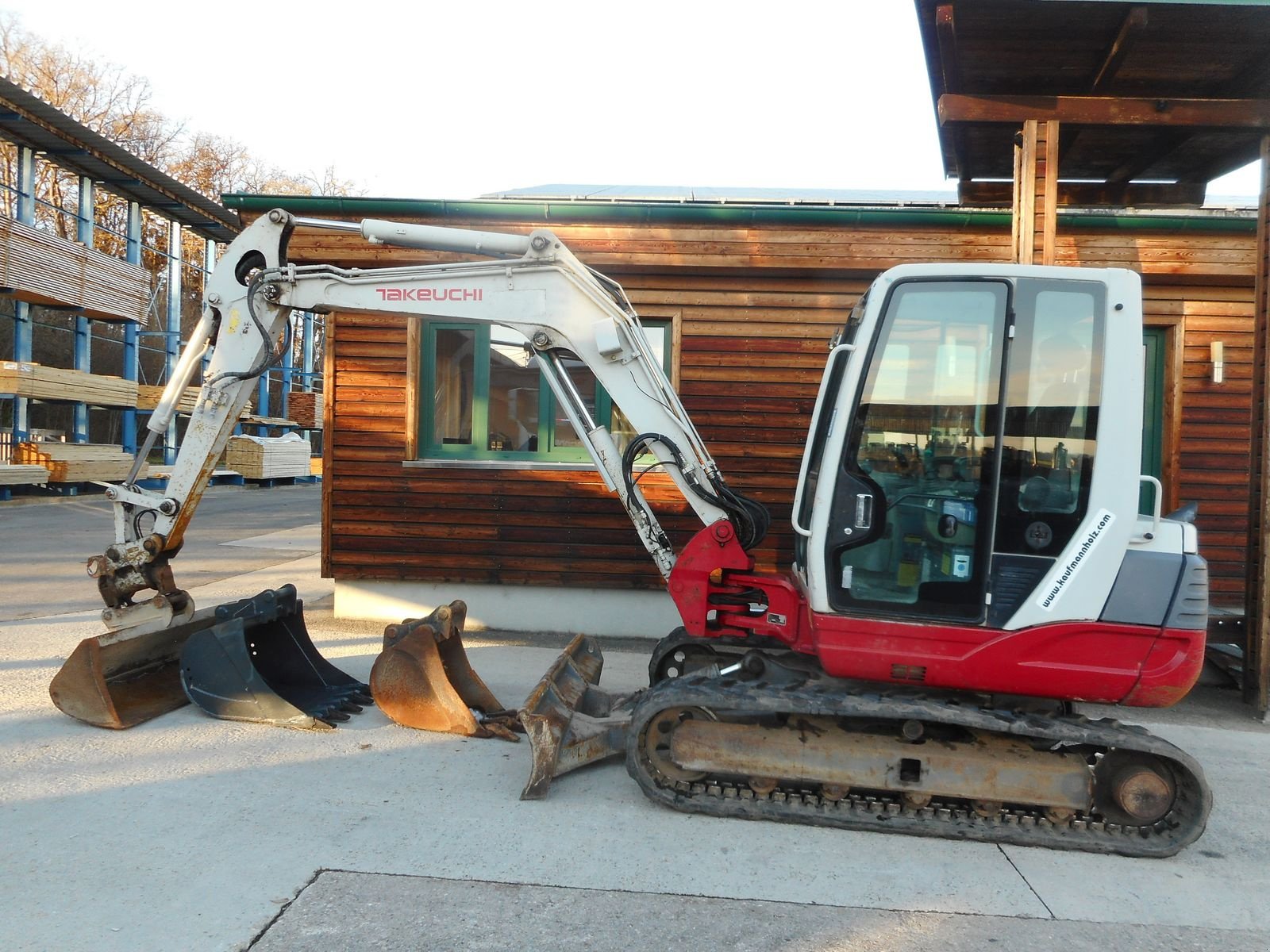 Minibagger Türe ait Takeuchi TB 250 mit POWERTILT + hydr. SW + 3 Löffel, Gebrauchtmaschine içinde St. Nikolai ob Draßling (resim 1)