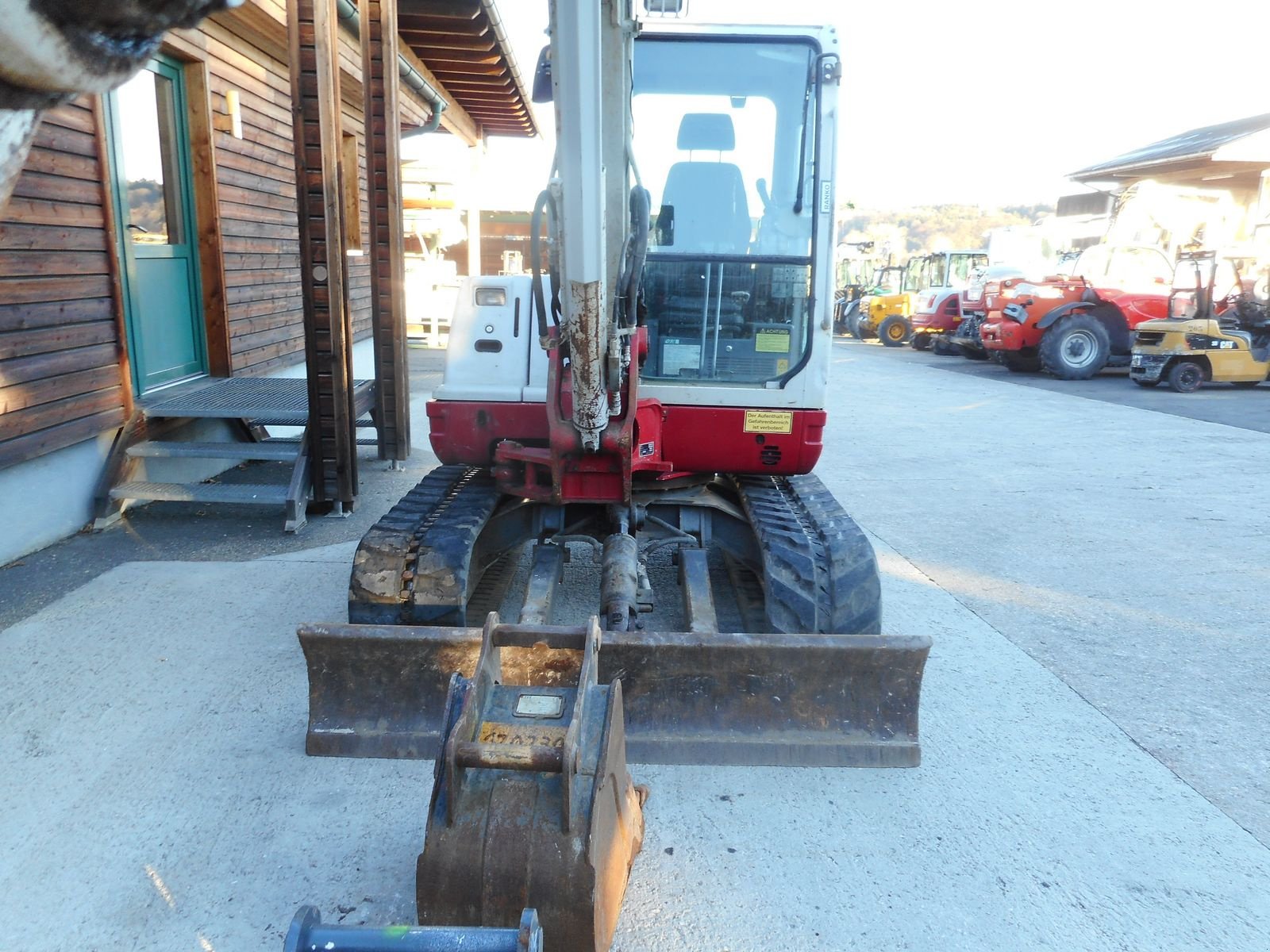 Minibagger Türe ait Takeuchi TB 250 mit POWERTILT + hydr. SW + 3 Löffel, Gebrauchtmaschine içinde St. Nikolai ob Draßling (resim 13)