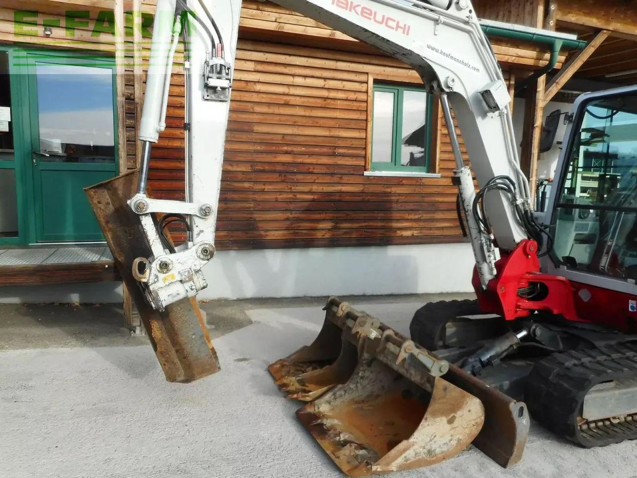 Minibagger des Typs Takeuchi tb 250 mit powertilt + hydr. sw + 4 löffel, Gebrauchtmaschine in ST. NIKOLAI/DR. (Bild 11)