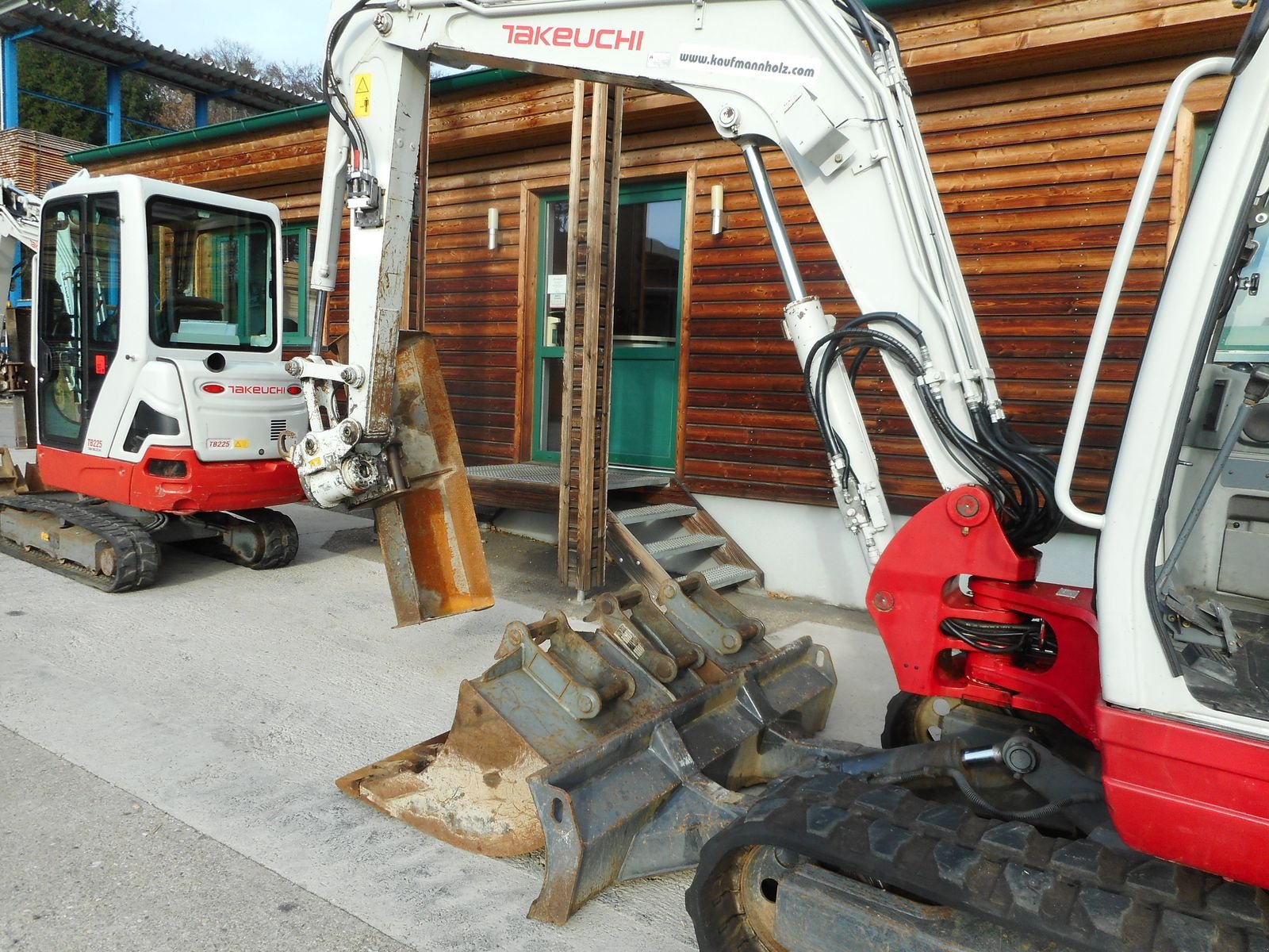 Minibagger of the type Takeuchi TB 250 mit POWERTILT + hydr. SW + 4 Löffel, Gebrauchtmaschine in St. Nikolai ob Draßling (Picture 10)