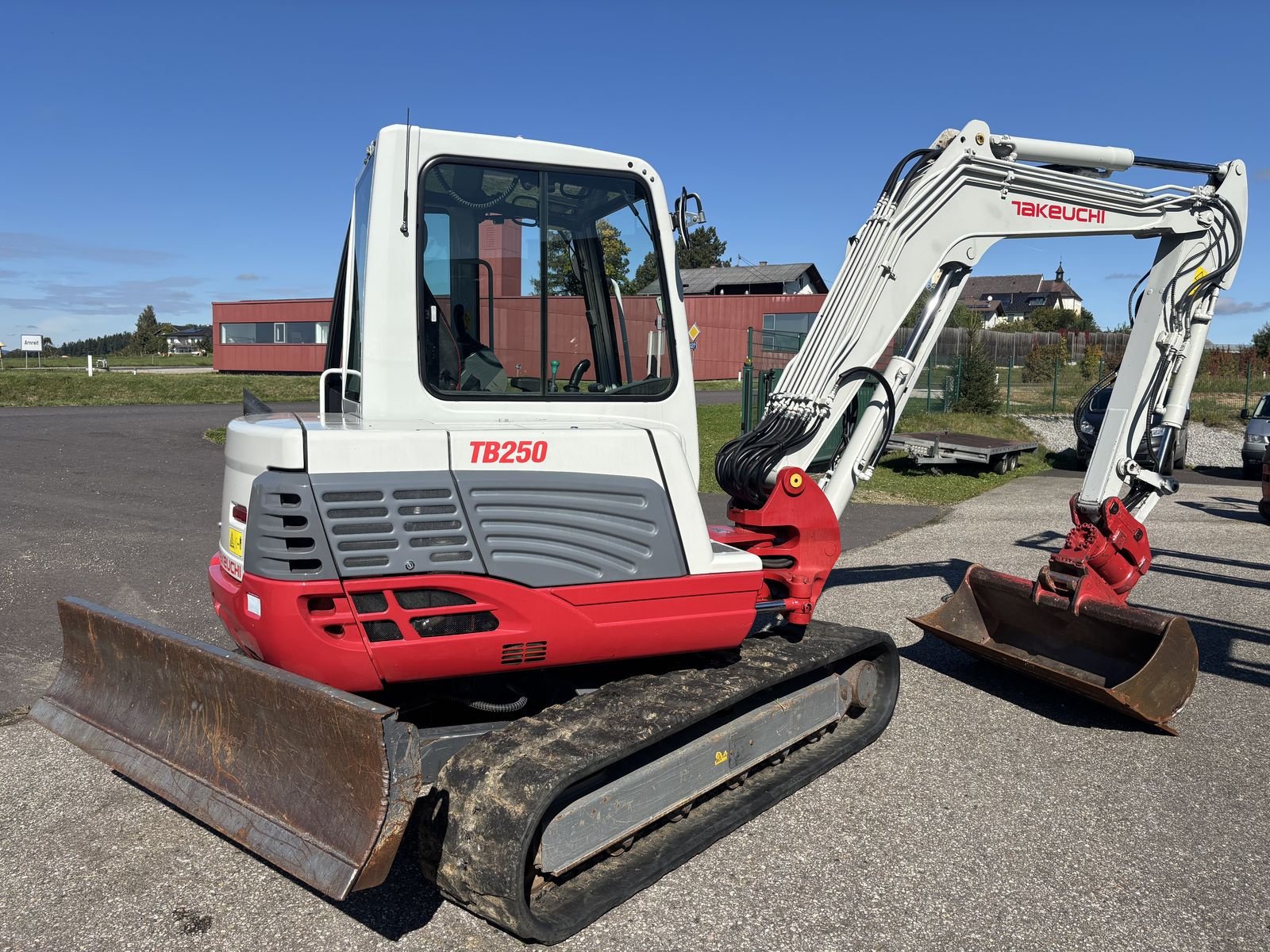 Minibagger типа Takeuchi TB 250 Powertilt, Gebrauchtmaschine в Arnreit (Фотография 2)
