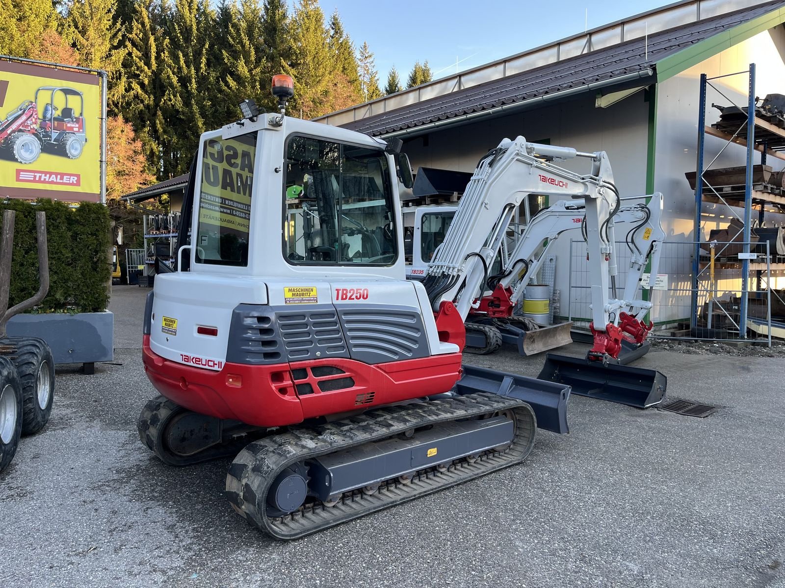 Minibagger del tipo Takeuchi TB 250 Powertilt, Gebrauchtmaschine In Bad Leonfelden (Immagine 2)