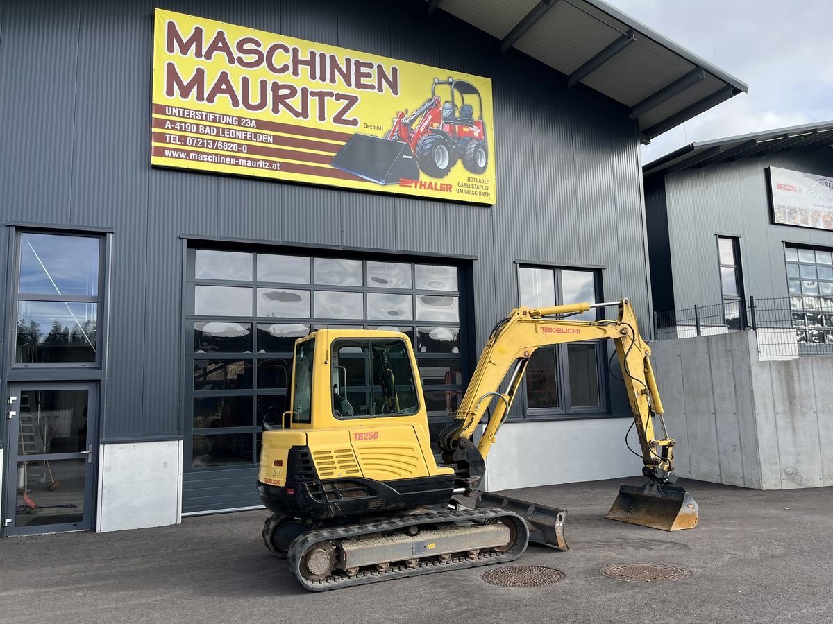 Minibagger des Typs Takeuchi TB 250, Gebrauchtmaschine in Bad Leonfelden (Bild 1)