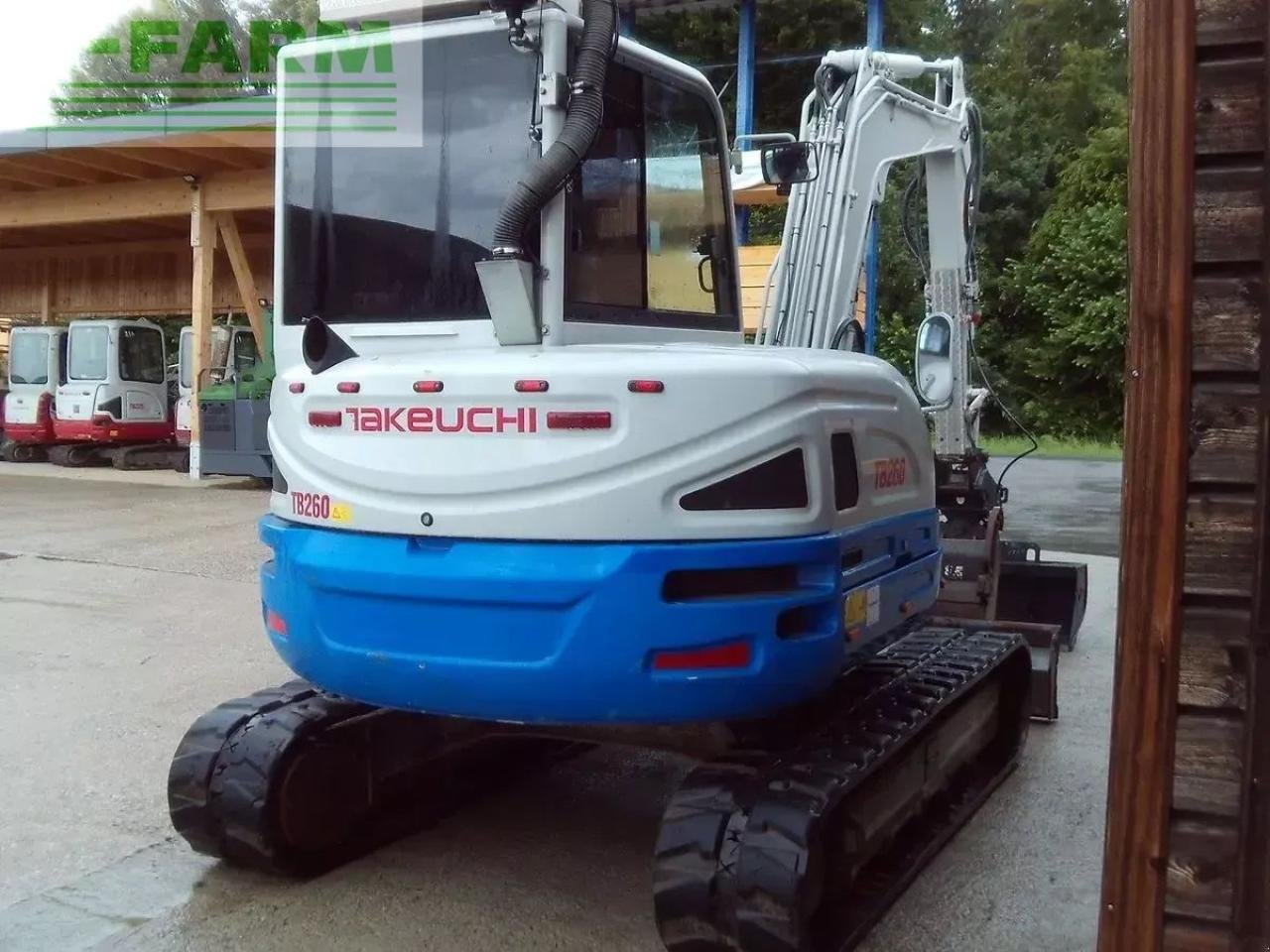 Minibagger des Typs Takeuchi tb 260 ( 5.735kg ) hydr. sw + 3 löffel, Gebrauchtmaschine in ST. NIKOLAI/DR. (Bild 4)