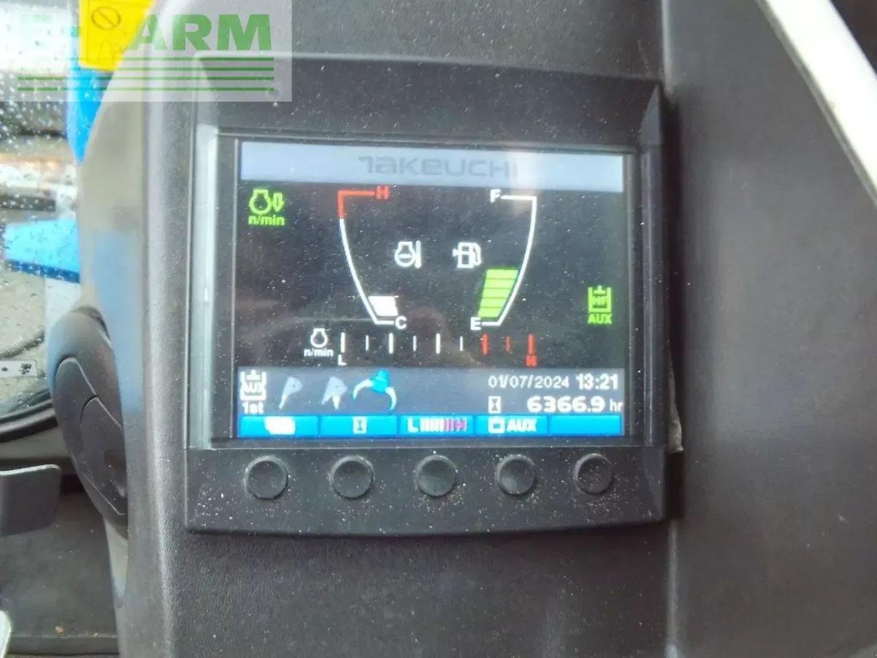 Minibagger des Typs Takeuchi tb 260 ( 5.735kg ) hydr. sw + 3 löffel, Gebrauchtmaschine in ST. NIKOLAI/DR. (Bild 9)