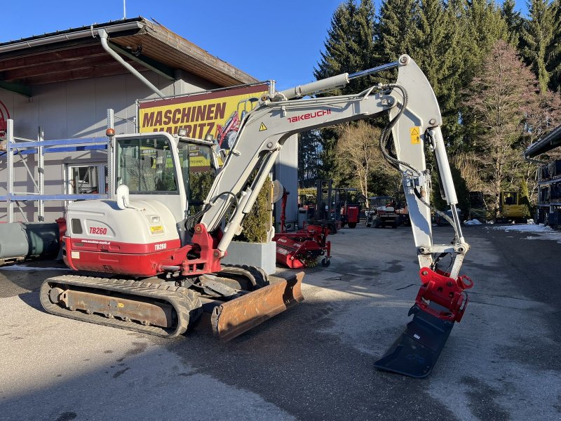 Minibagger typu Takeuchi TB 260 Powertilt, Gebrauchtmaschine w Bad Leonfelden