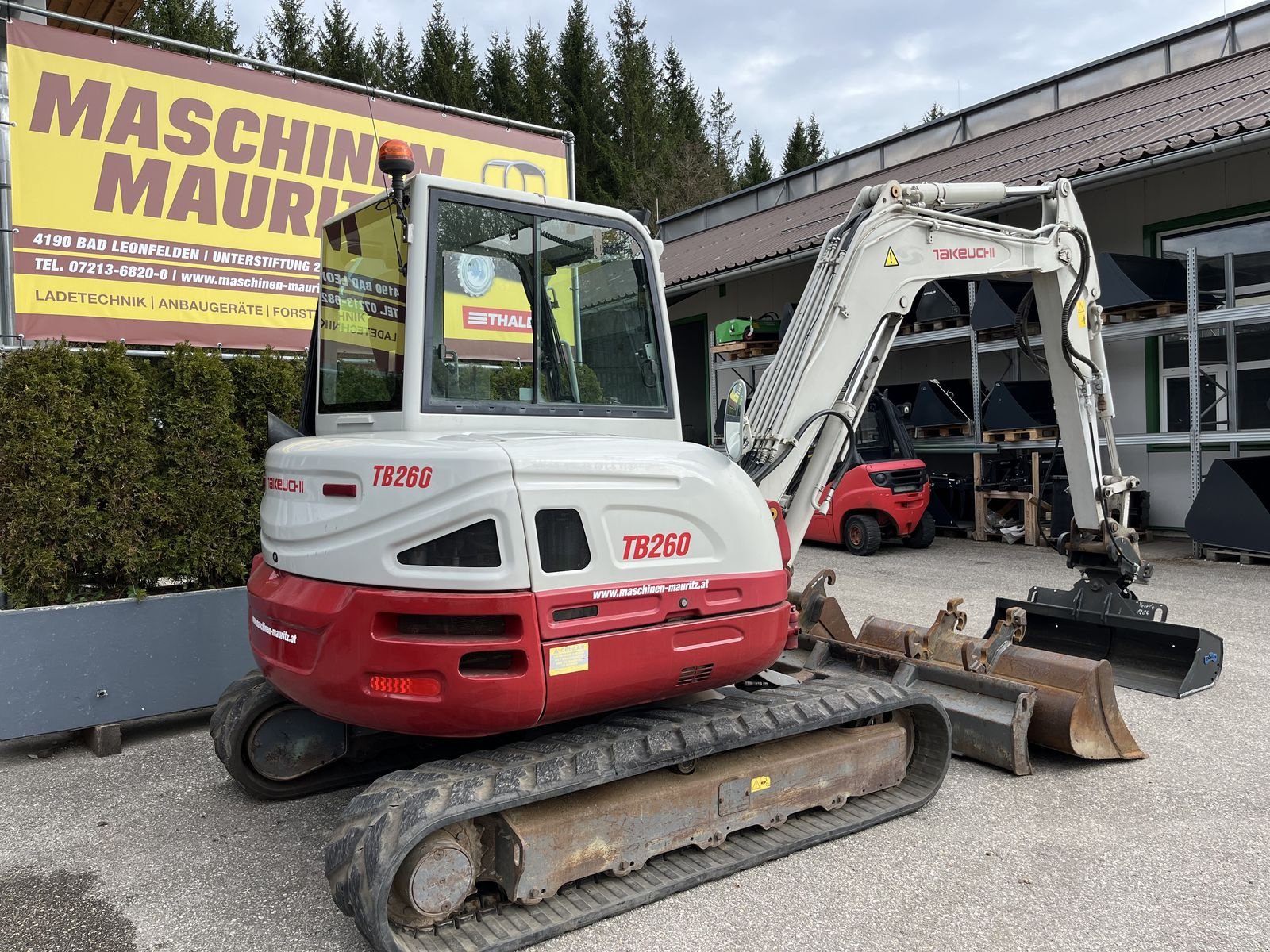 Minibagger a típus Takeuchi TB 260, Gebrauchtmaschine ekkor: Bad Leonfelden (Kép 2)